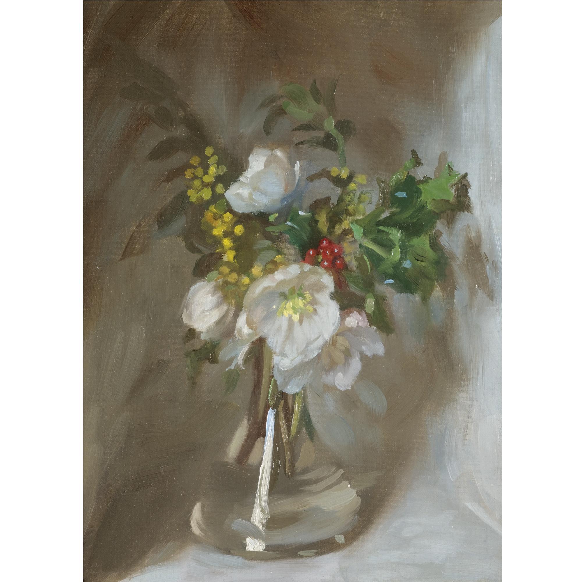 John Henry Lorimer - Christmas Rose