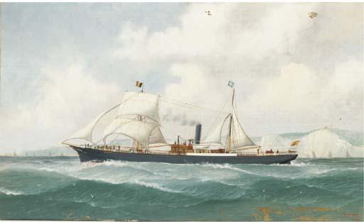 John Henry Mohrmann - The Spanish auxiliary steamer Gravina bound for a Belgian port