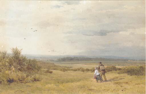 John Henry Mole, R.I. - Returning Home From Market