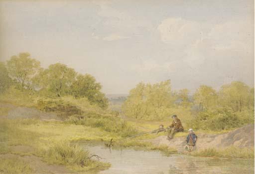 John Henry Mole, R.I. - The Young Anglers