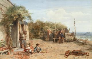 John Henry Mole - The Old Fisherman\'S Cottage