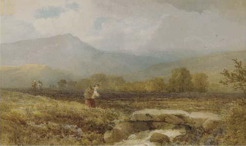 John Henry Mole - The peat gatherers