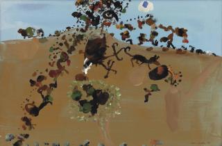 John Henry Olsen - Approach To Chasing Bird Landscape