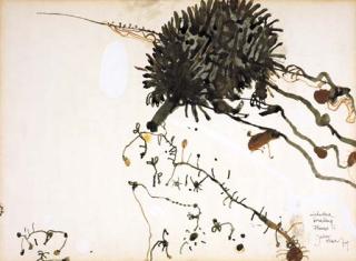 John Henry Olsen - Echidna Smelling Flowers