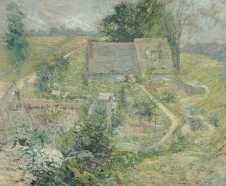 John Henry Twachtman - From the Upper Terrace