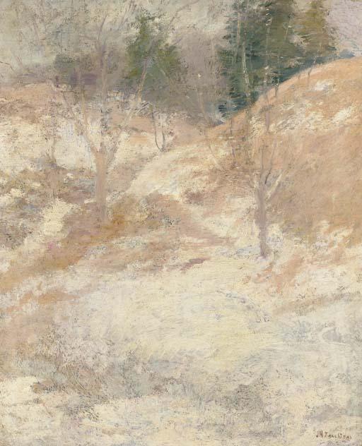John Henry Twachtman - Hemlocks