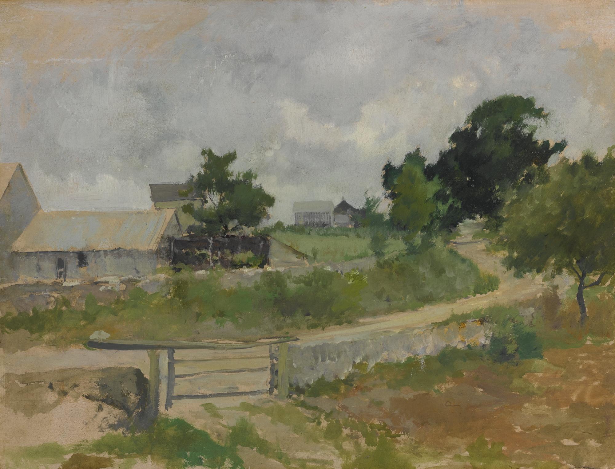 John Henry Twachtman - The Farm, Branchville