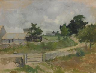 John Henry Twachtman - The Farm, Branchville