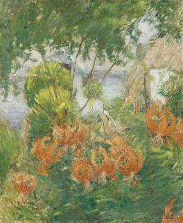 John Henry Twachtman - Tiger Lilies