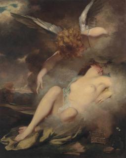 John Hoppner, R.A. - Cupid and Psyche