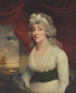 John Hoppner R.A. - Portrait Of A Lady Of The Townshend Family, Half-Length