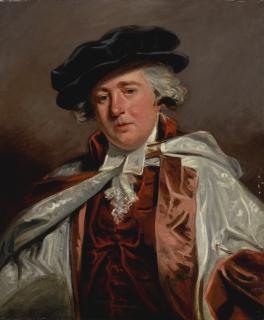 John Hoppner, R.A. - Portrait Of Dr. Edmund Ayrton (1704-1808), Half Length, In Crimson Choirmaster Robes