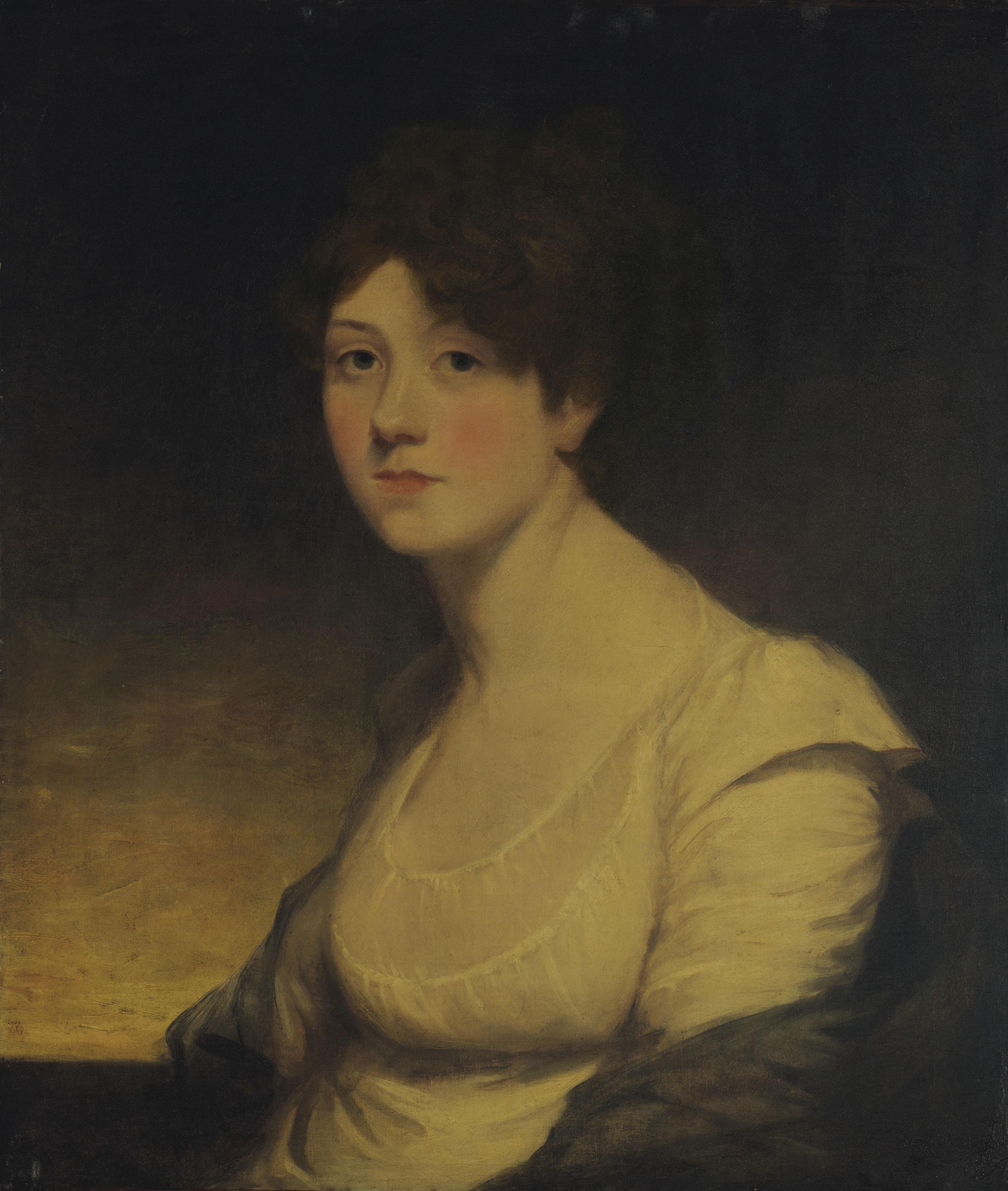 John Hoppner, R.A. - Portrait of Miss Sally Isabella Ward (1783-1868), half-length