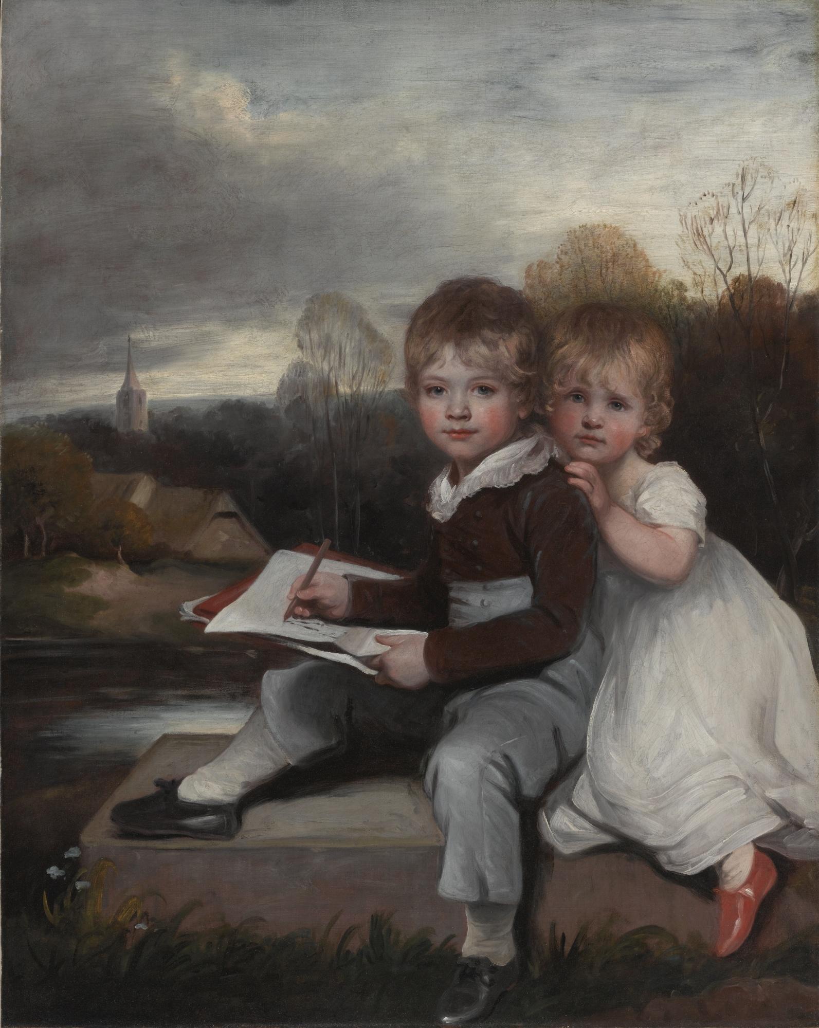John Hoppner, R.A. - The Bowden Children