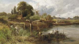 John Horace Hooper - The old lock