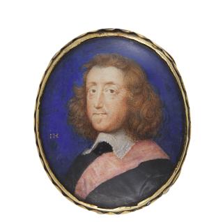 John Hoskins - Portrait Of A Gentleman, Traditionally Identified As Sir Edmund Berry Godfrey (1621-1678), Circa 1655