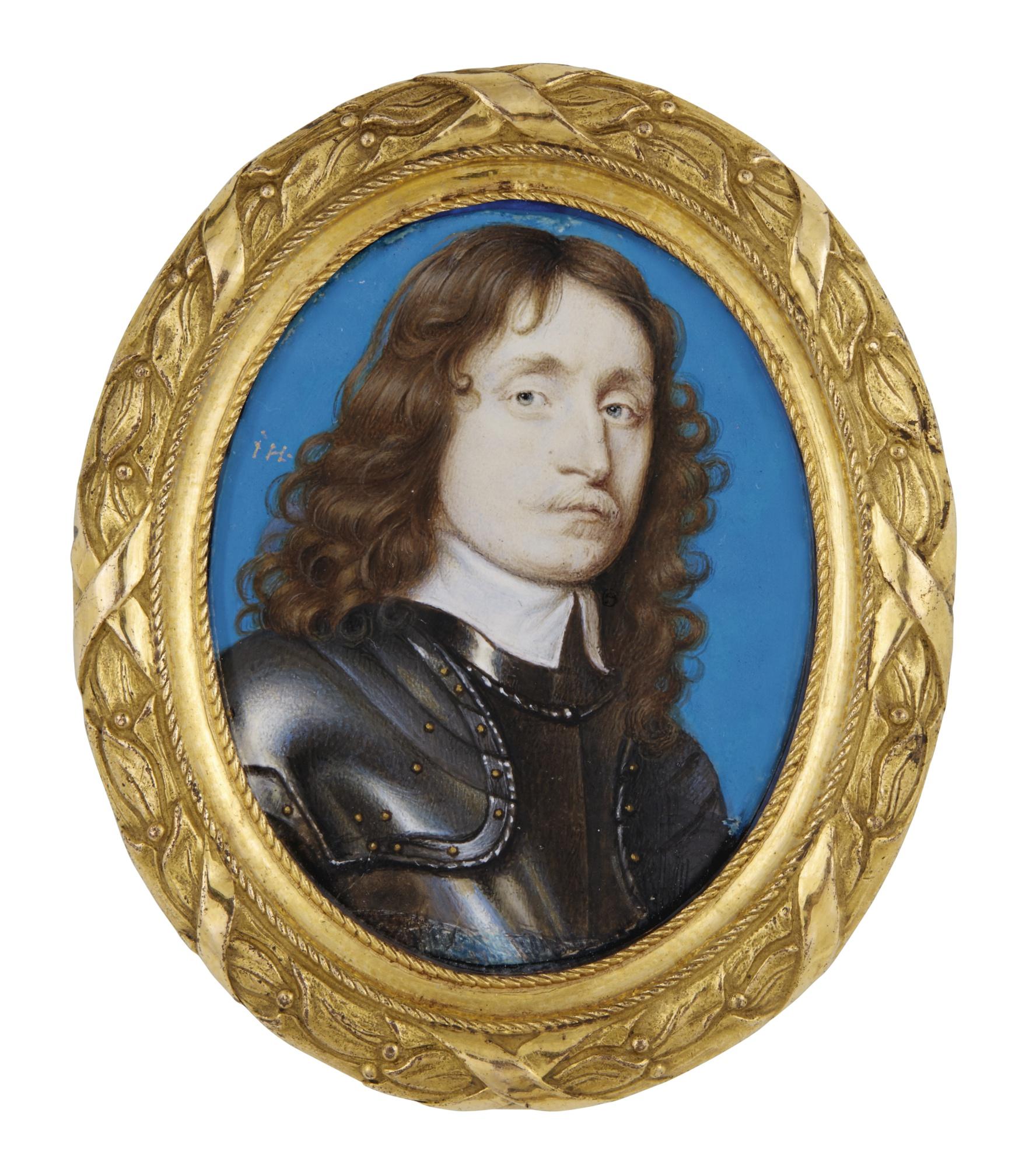 John Hoskins - Portrait Of A Gentleman Wearing Armour, Circa 1650