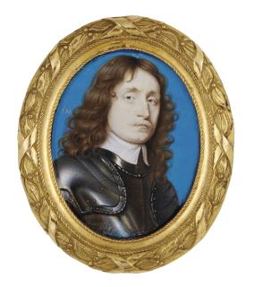 John Hoskins - Portrait Of A Gentleman Wearing Armour, Circa 1650