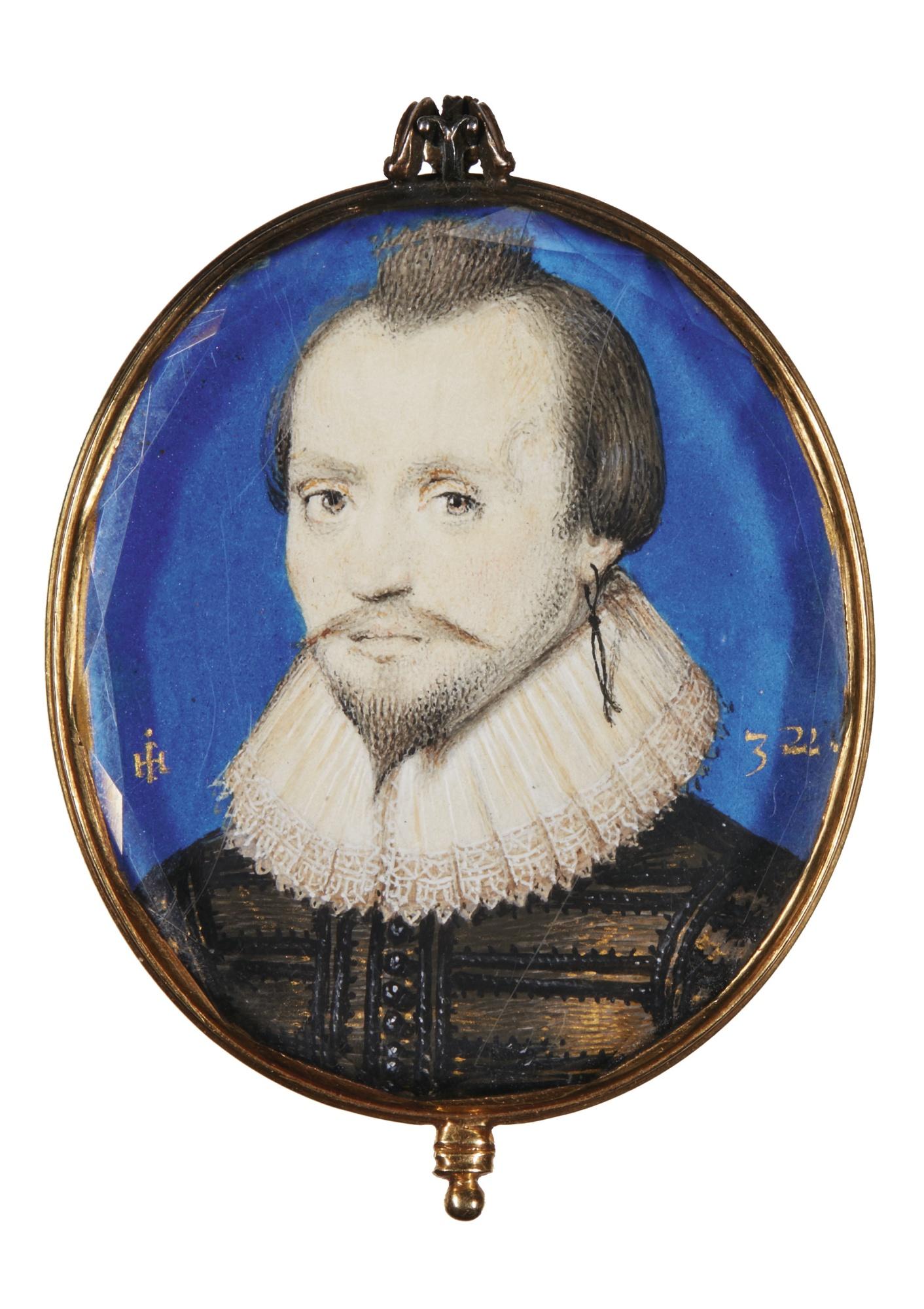 John Hoskins - Portrait Of A Gentleman