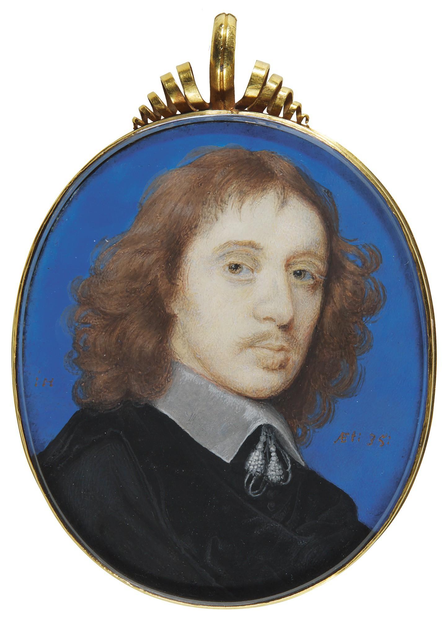 John Hoskins - Portrait Of Sir Thomas Peyton, 2Nd Bt. (1613-1684), 1648
