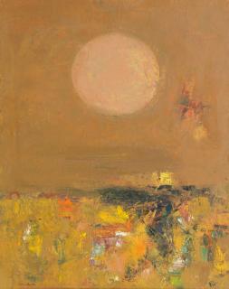 John Houston Obe RSA RSW RGI SSA - Harvest Moon