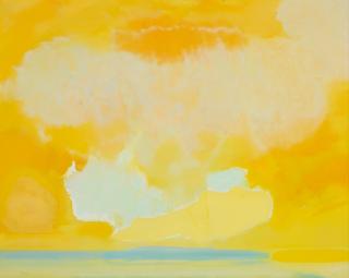 John Houston Obe RSA RSW RGI SSA - Indian summer, Lake Owen, Wisconsin