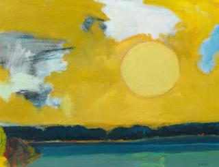 John Houston OBE RSA RSW RGI SSA - The Lake in Summer