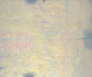 John Houston, R.S.A., R.S.W., R.G.I., - Reflection, Hazy Day