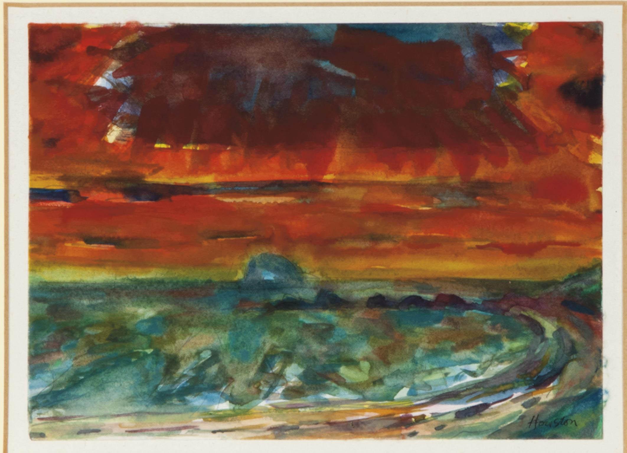 John Houston - Towards the bass rock