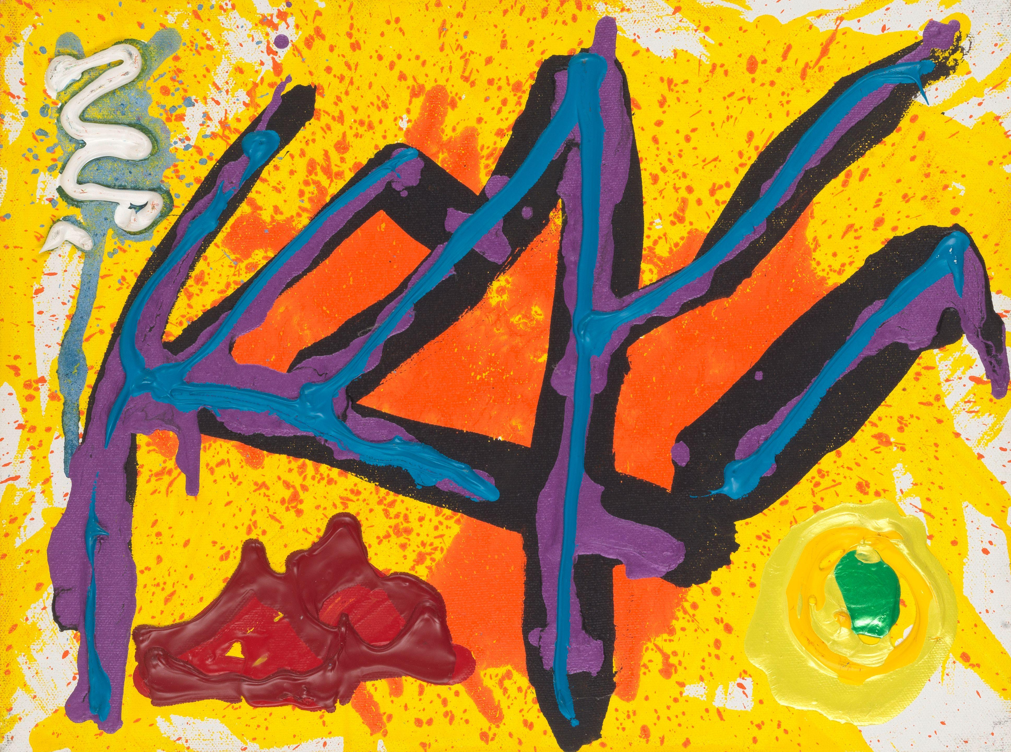 John Hoyland R.A. - A Year Gone 18.9.94 (unframed)