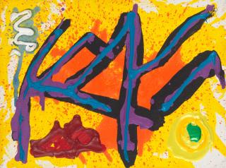 John Hoyland R.A. - A Year Gone 18.9.94 (unframed)