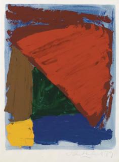 John Hoyland, R.A. - Abstract