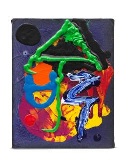 John Hoyland R.A. - Black Moon 16.8.98