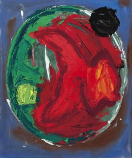 John Hoyland, R.A. - Encircling Stone 4.8.85