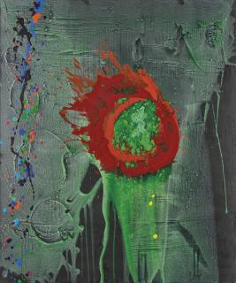 John Hoyland, R.A. - Moon Lake