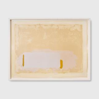 John Hoyland R.A. - Ochre, 1971
