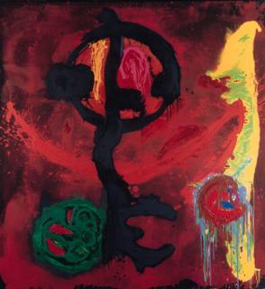 John Hoyland, R.A. - Sat