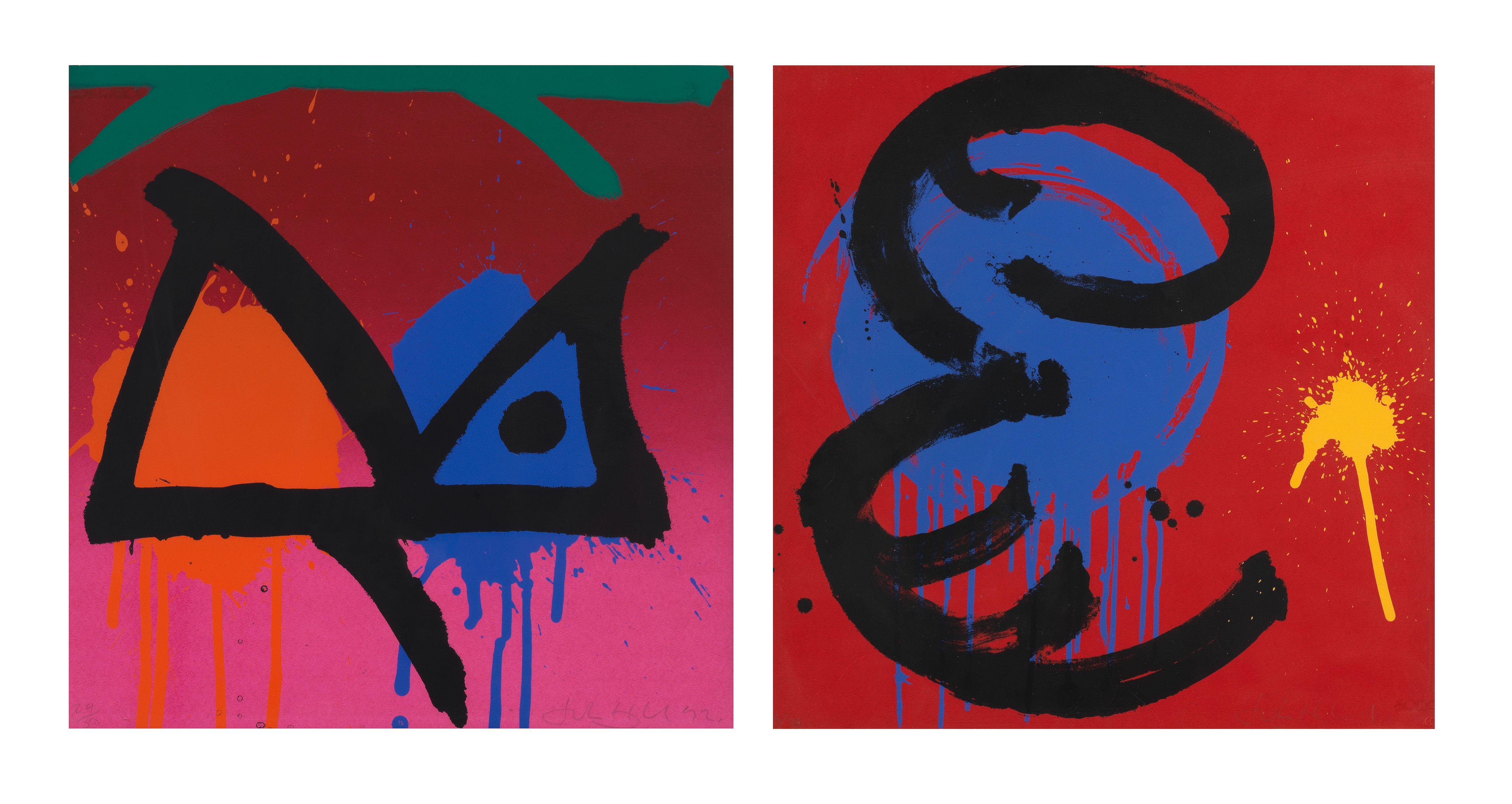 John Hoyland R.A. - Twin Peaks; Space Cowboy