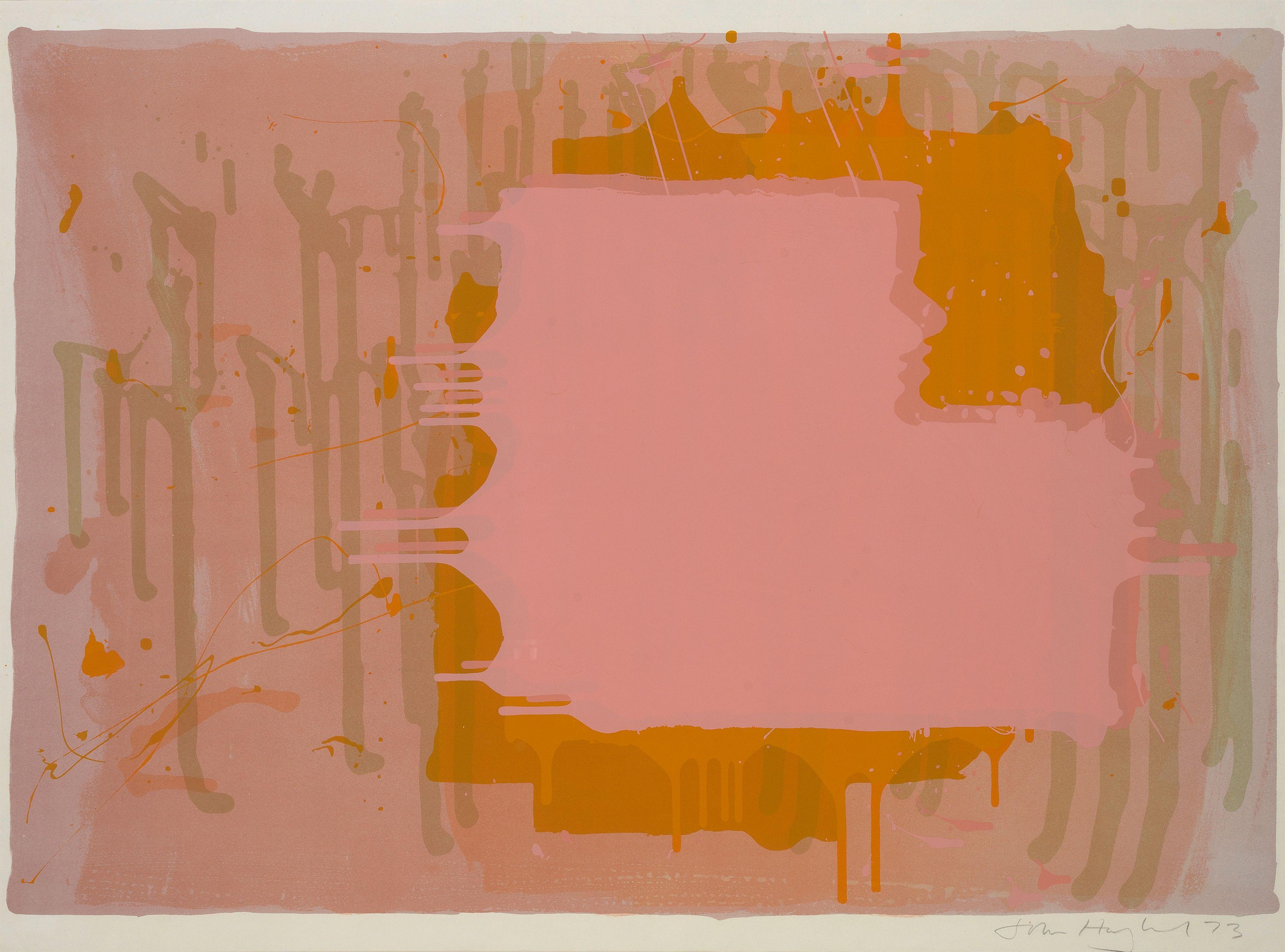 John Hoyland R.A. - Untitled, from Rothko Memorial Portfolio