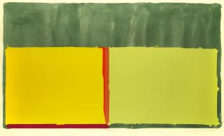John Hoyland R.A. - Yellows; Small Grey (Swiss)