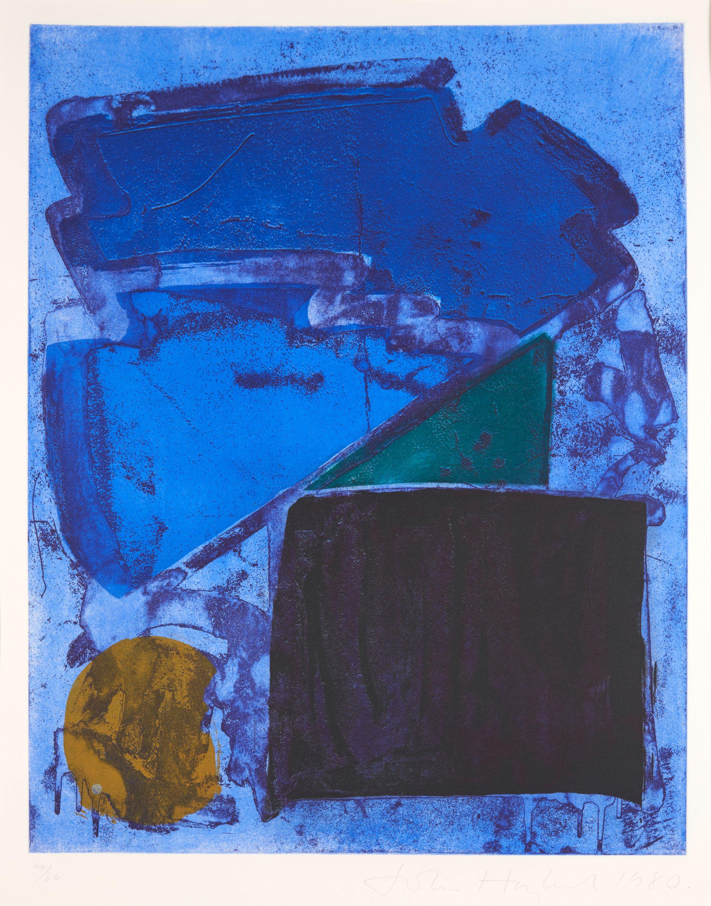 John Hoyland - Memphis Blue