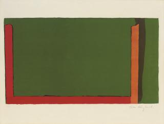 John Hoyland - Small Swiss Green