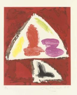 John Hoyland - Tiger\'s Pupil, from Thirty-five Artists