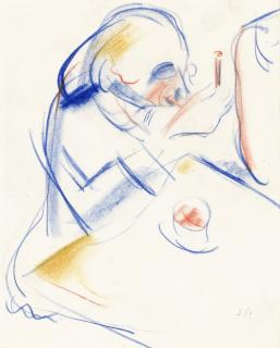 John Jon-And - Porträtt av Herwarth Walden