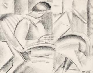 John Jon-And - Reading figure