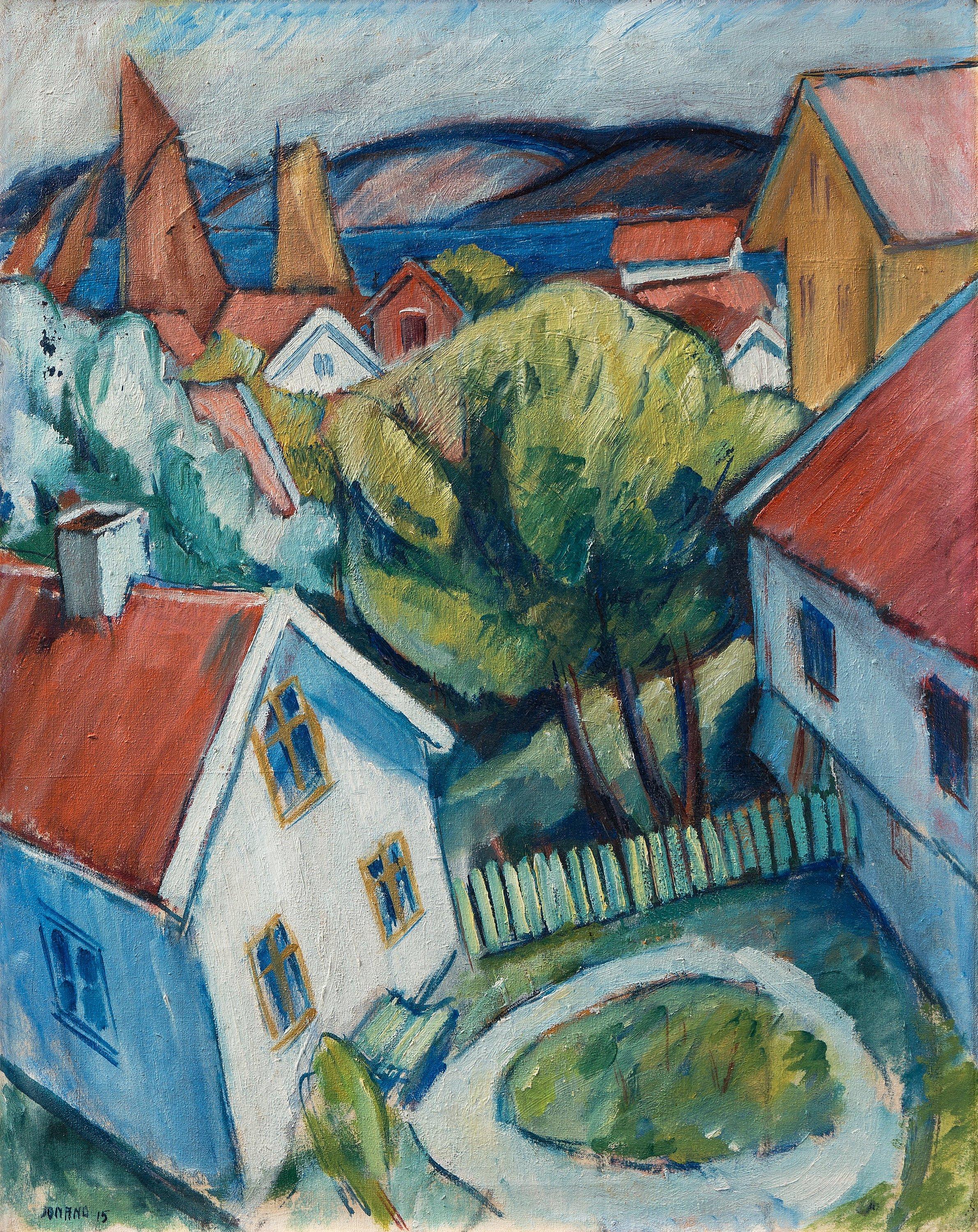 John Jon-And - Summer scene from the West Coast of Sweden