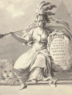 John Joseph Barker - A triumphant Britannia