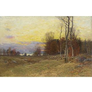 John Joseph Enneking - Evening Glow