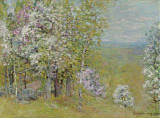 John Joseph Enneking - Spring Landscape