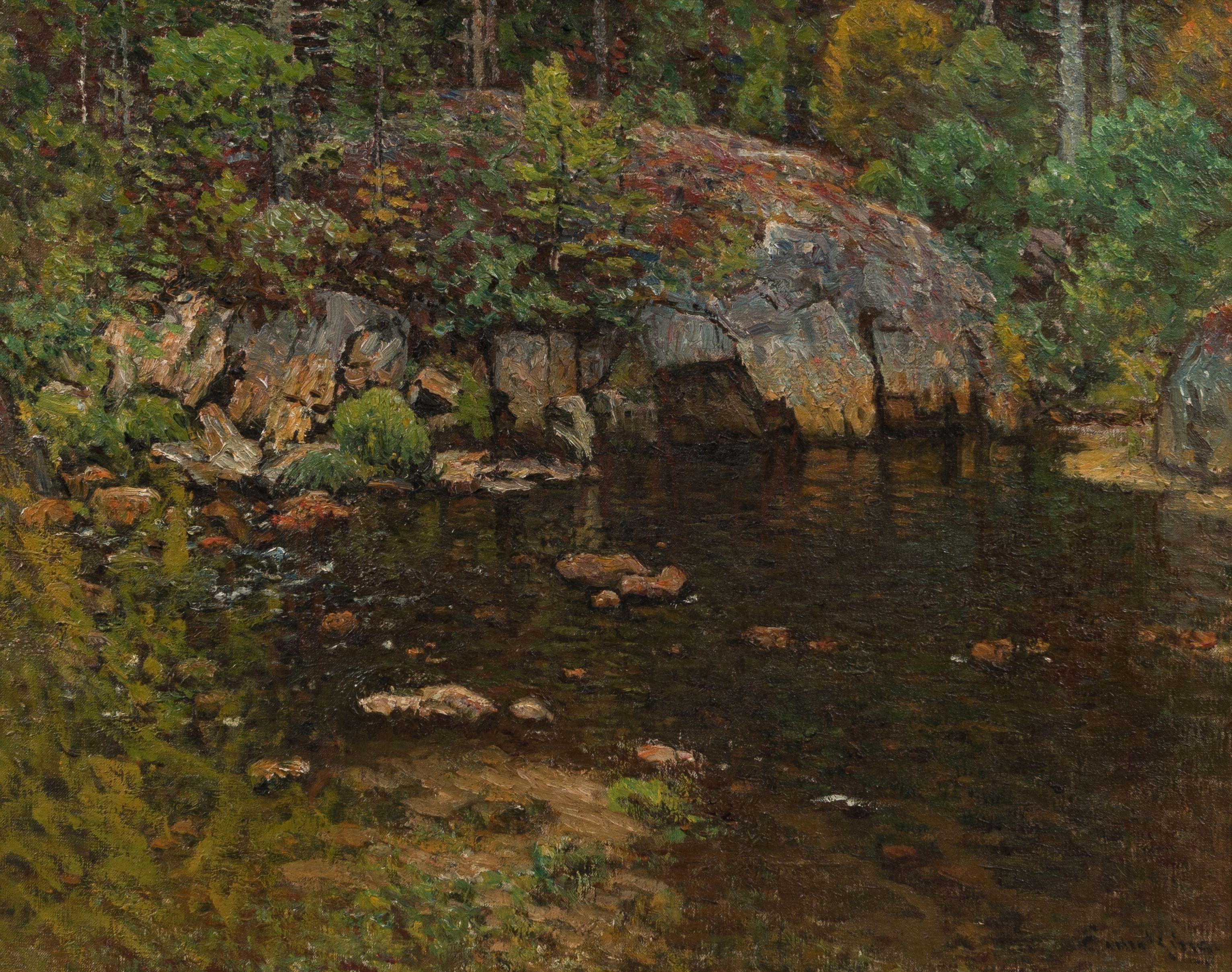 John Joseph Enneking - Trout Pond, North Newry, Maine